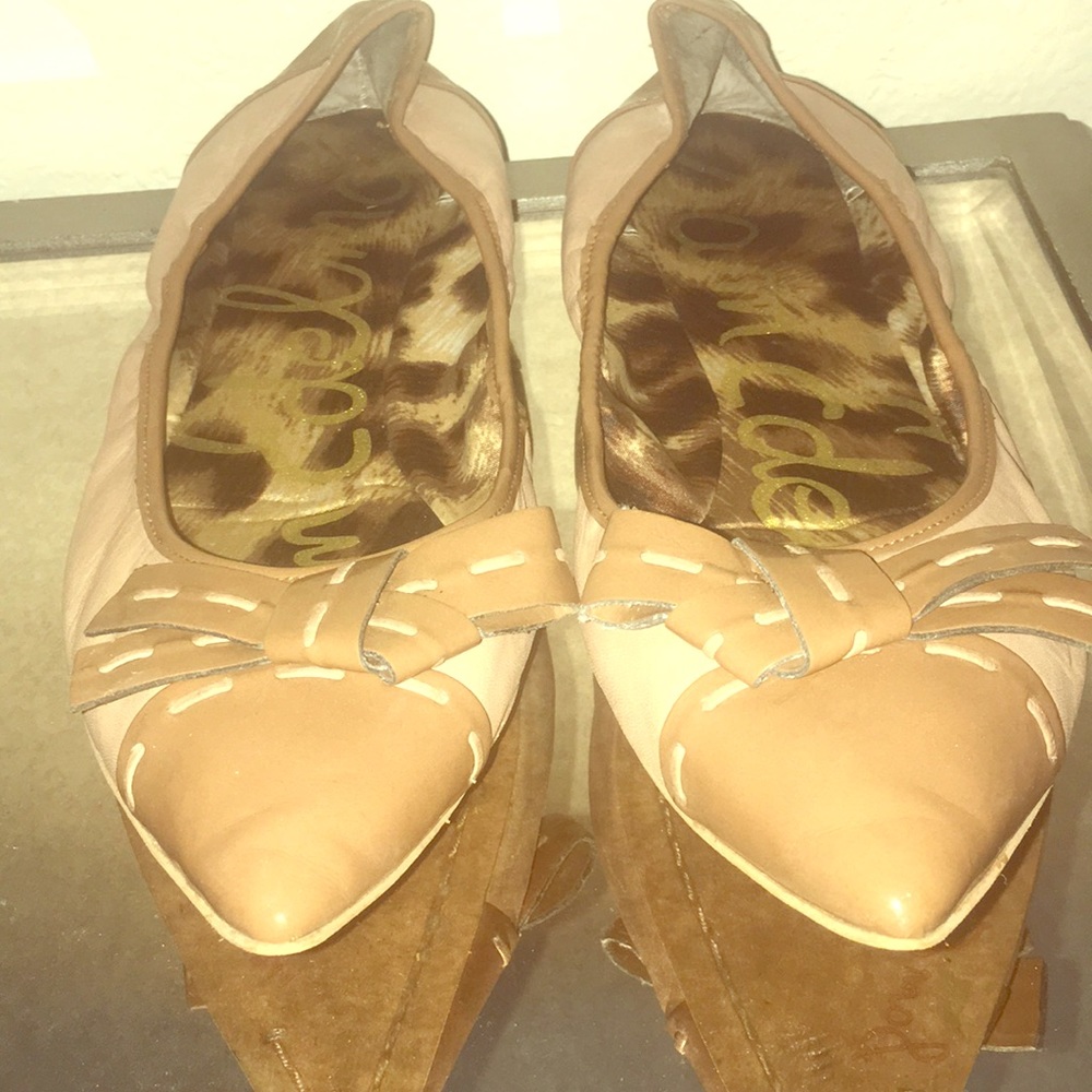 Sam Nude Edelman Flats